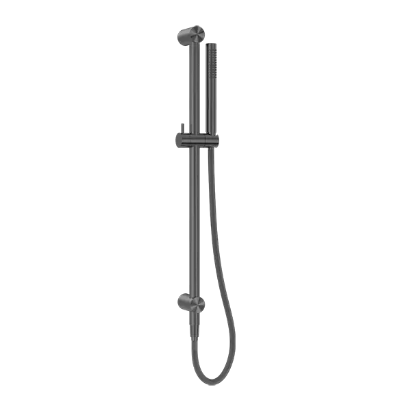 ZEN SS316L SHOWER RAIL WITH OUTDOOR SHOWER HOSE - Various Finishes Nero tapware