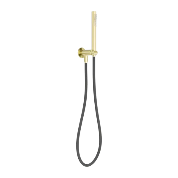 ZEN SS316L SHOWER ON BRACKET WITH OUTDOOR SHOWER HOSE - Various Finishes Nero tapware