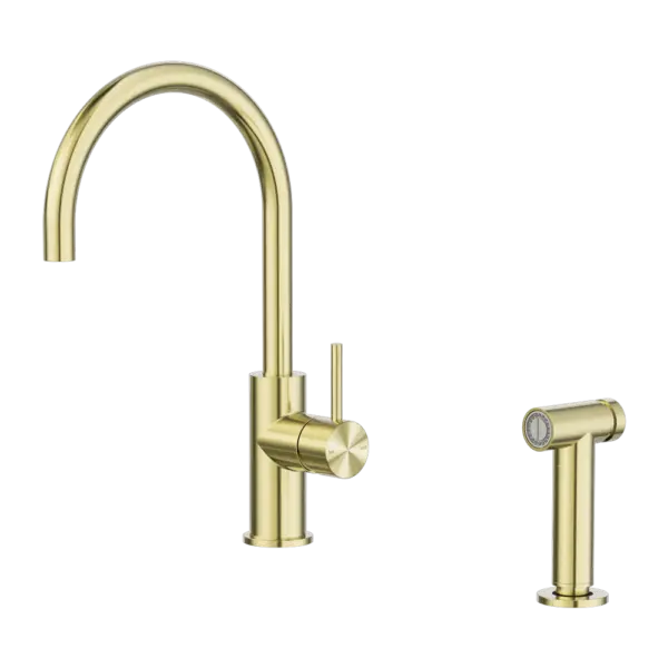 ZEN SS316L KITCHEN MIXER WITH HAND SPRAY - Various Finishes Nero tapware