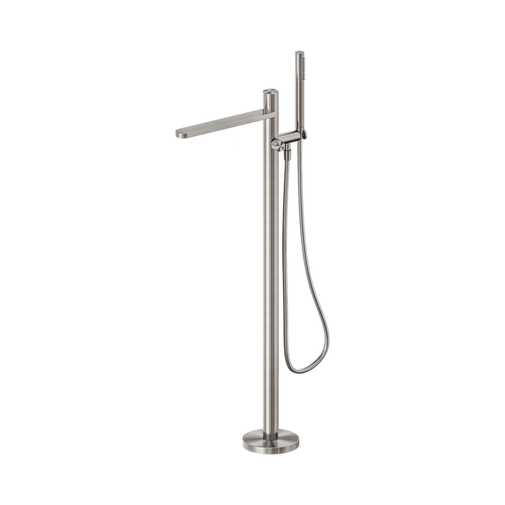 Pure SS316L Progressive Freestanding Bath Mixer Nero tapware