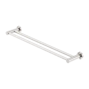 Mecca Double Towel Rail 600/800mm Nero tapware