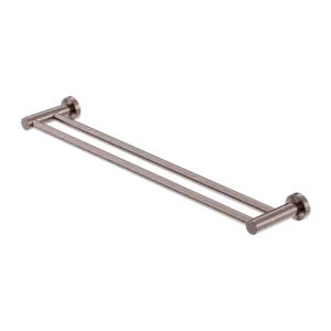 Mecca Double Towel Rail 600/800mm Nero tapware
