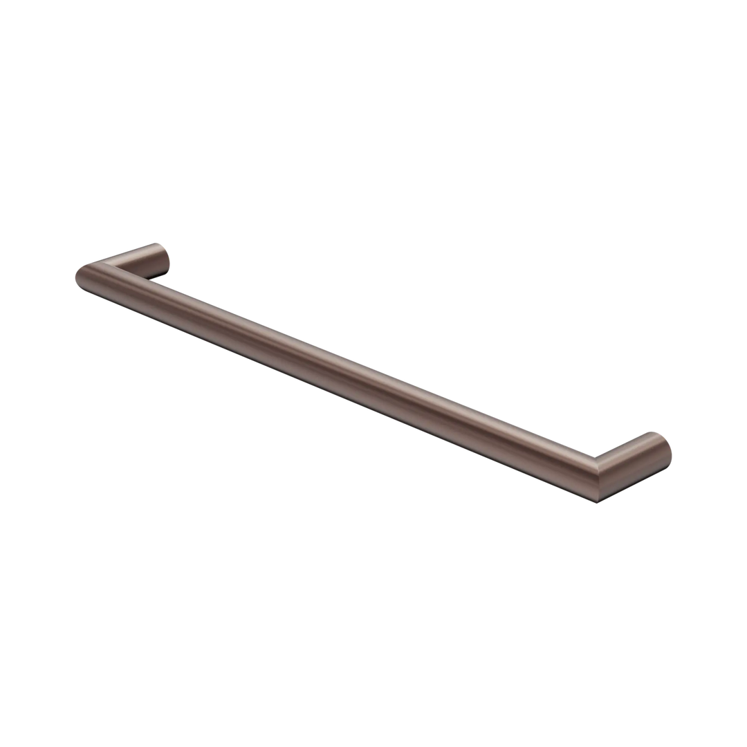 Mecca 240V Single Heated Towel Rail Nero tapware