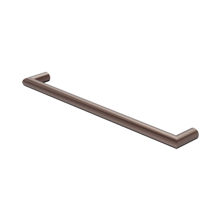 Mecca 240V Single Heated Towel Rail Nero tapware
