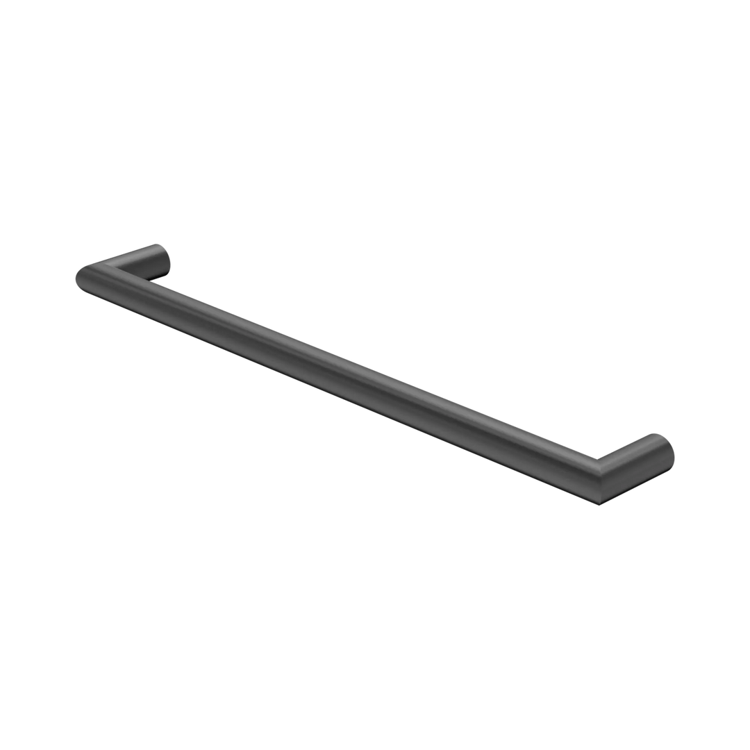 Mecca 240V Single Heated Towel Rail Nero tapware