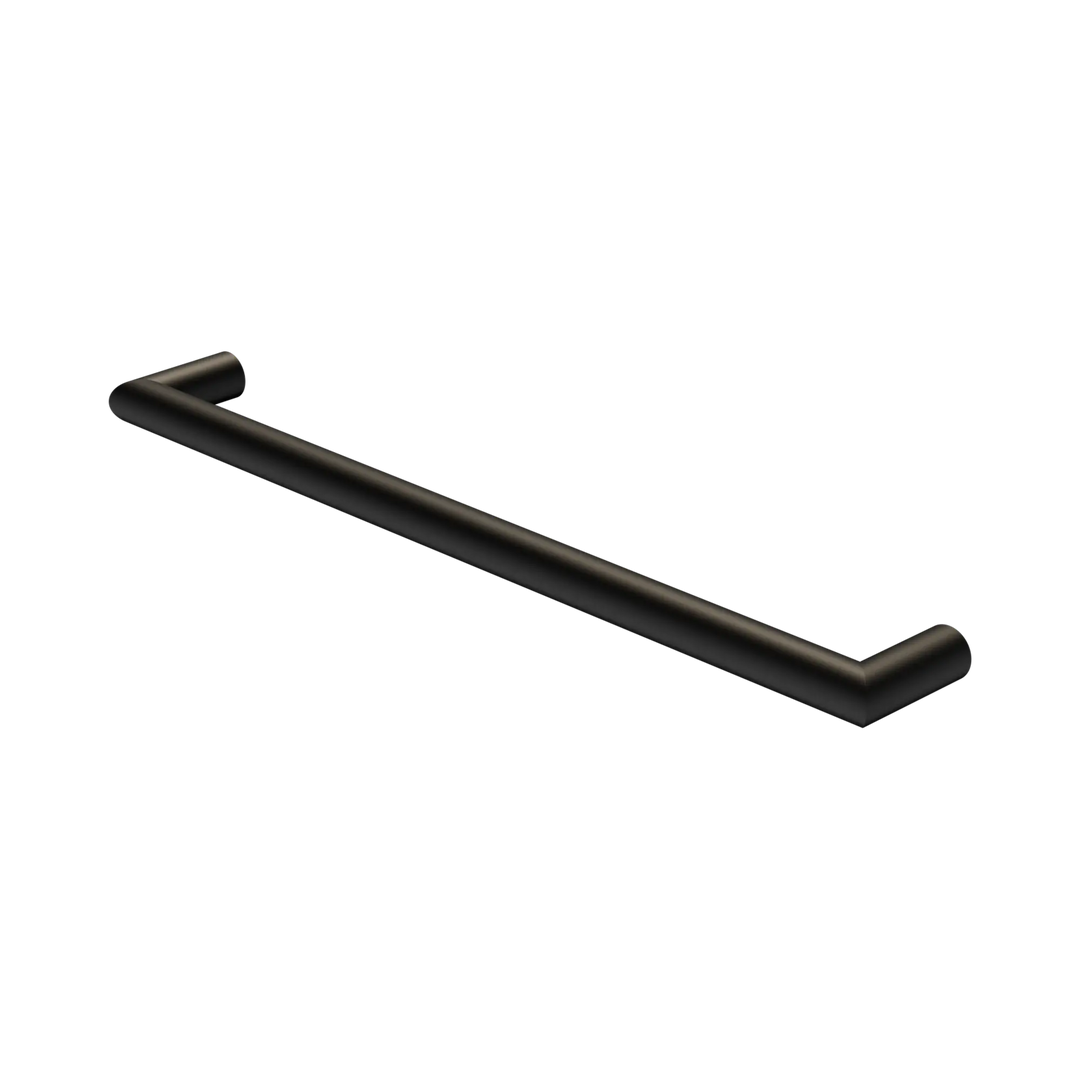 Mecca 240V Single Heated Towel Rail Nero tapware