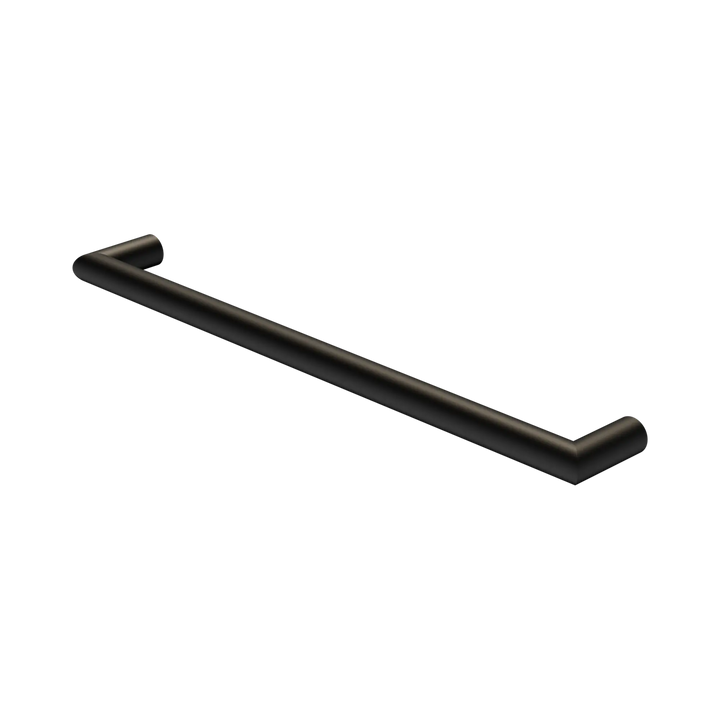 Mecca 240V Single Heated Towel Rail Nero tapware