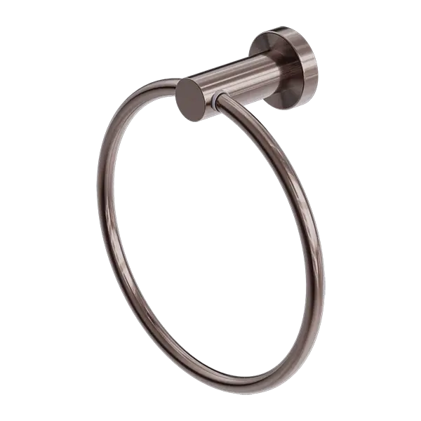 Mecca  Hand Towel Ring Nero tapware