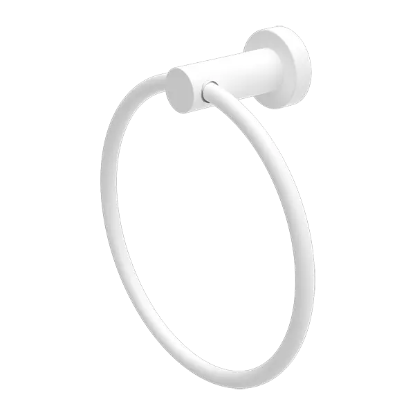 Mecca  Hand Towel Ring Nero tapware