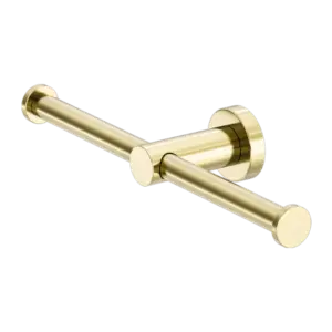Mecca Double Toilet Roll Holder Nero tapware