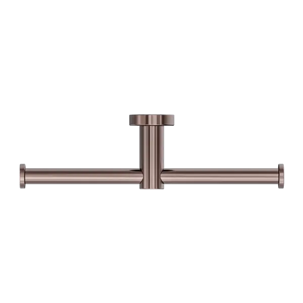Mecca Double Toilet Roll Holder Nero tapware