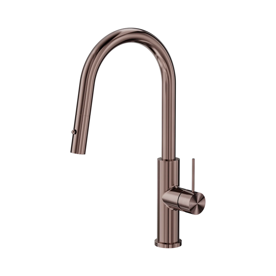 Mecca Smart Sensor Pull Out Kitchen Mixer Nero tapware