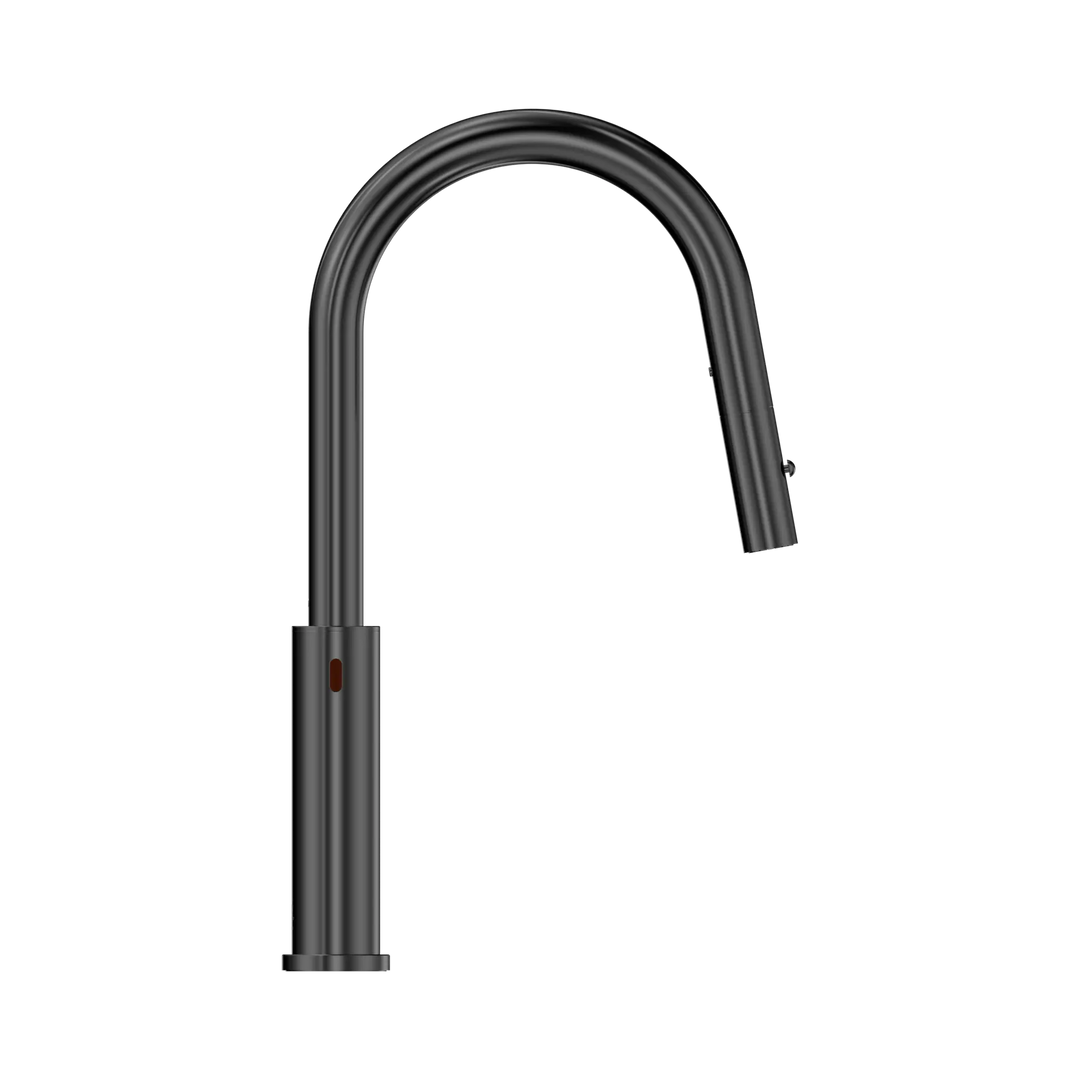 Mecca Smart Sensor Pull Out Kitchen Mixer Nero tapware