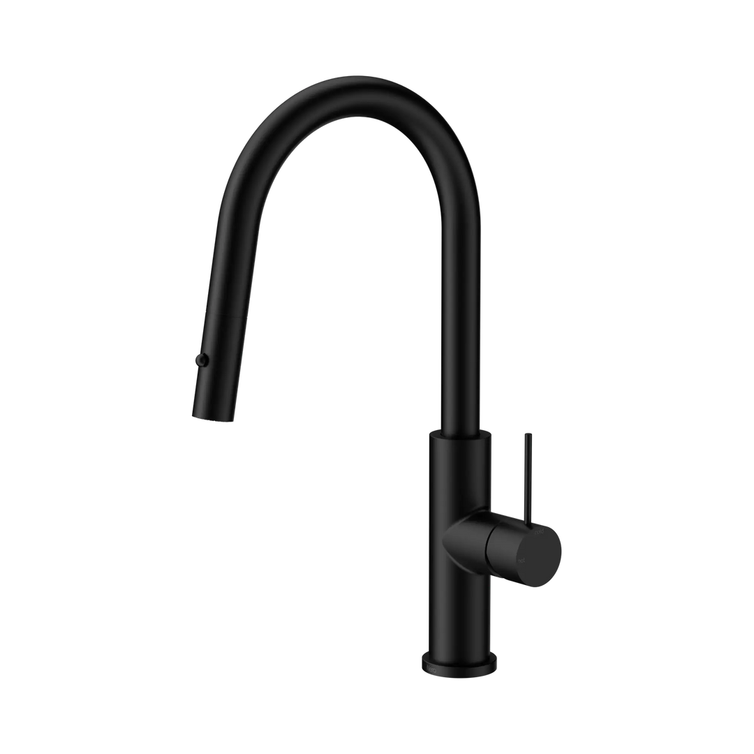 Mecca Smart Sensor Pull Out Kitchen Mixer Nero tapware