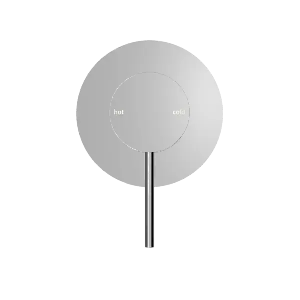 MECCA SHOWER MIXER 80MM PLATE Nero tapware