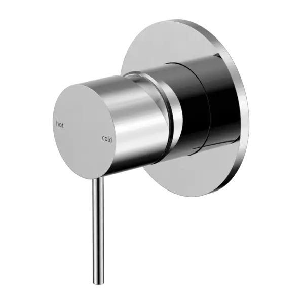 MECCA SHOWER MIXER 80MM PLATE Nero tapware