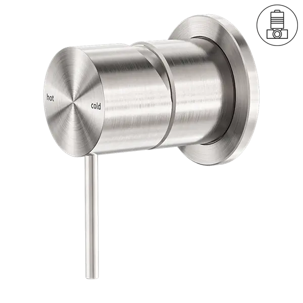 MECCA SHOWER MIXER 60MM PLATE Nero tapware