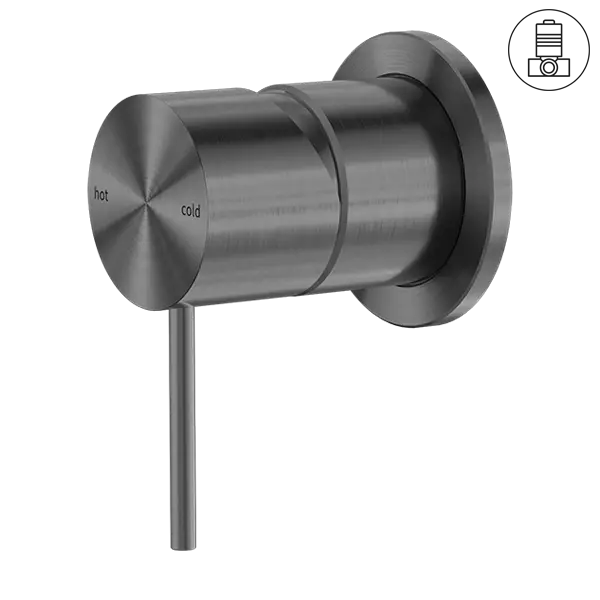 MECCA SHOWER MIXER 60MM PLATE Nero tapware