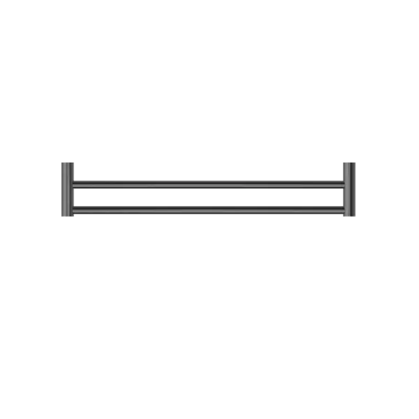 New Mecca Double Towel Rail 600/800mm Nero tapware