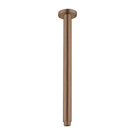 ROUND CEILING ARM 100/150/300/450/600mm LENGTH Nero tapware