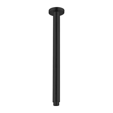 ROUND CEILING ARM 100/150/300/450/600mm LENGTH Nero tapware