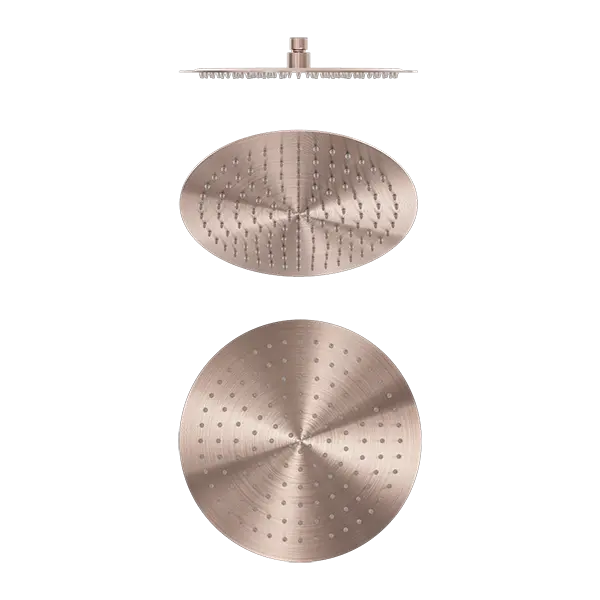 ZEN SS316L 300MM ROUND SHOWER HEAD - Various Finishes Nero tapware