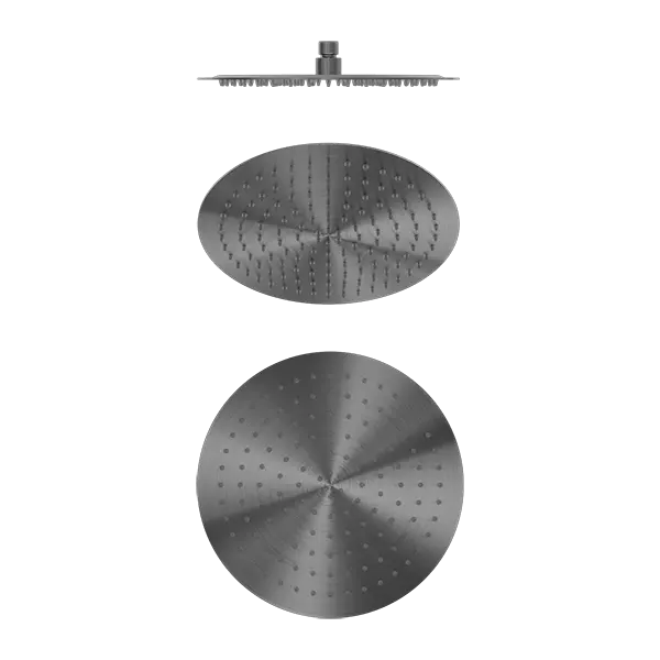 ZEN SS316L 300MM ROUND SHOWER HEAD - Various Finishes Nero tapware