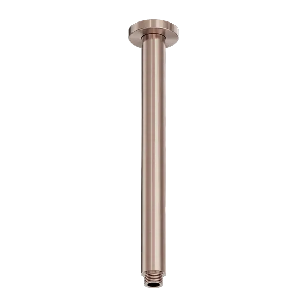 ZEN SS316L ROUND CEILING ARM 300MM LENGTH - Various Finishes Nero tapware