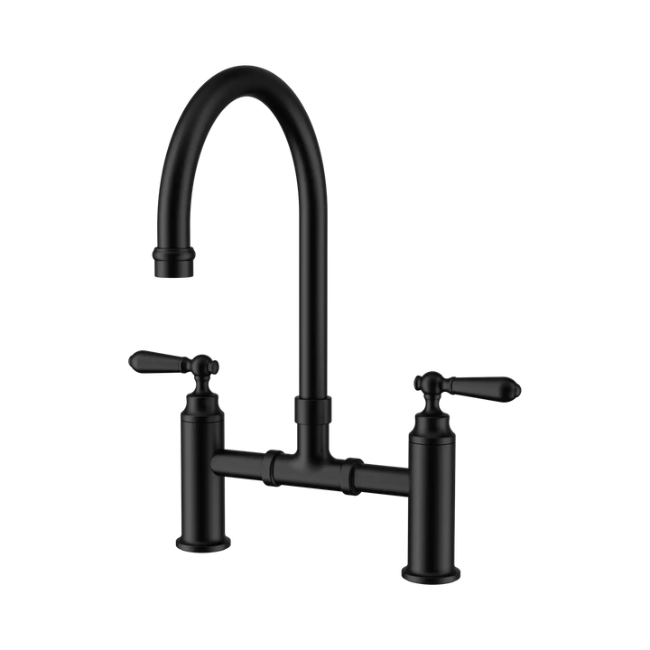 York Bridge Kitchen Set Nero tapware