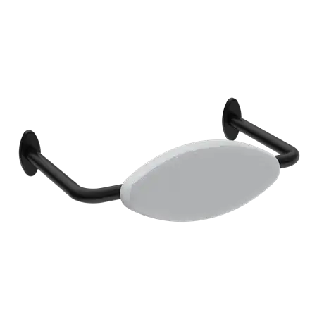Mecca Care DDA Toilet Backrest Nero tapware