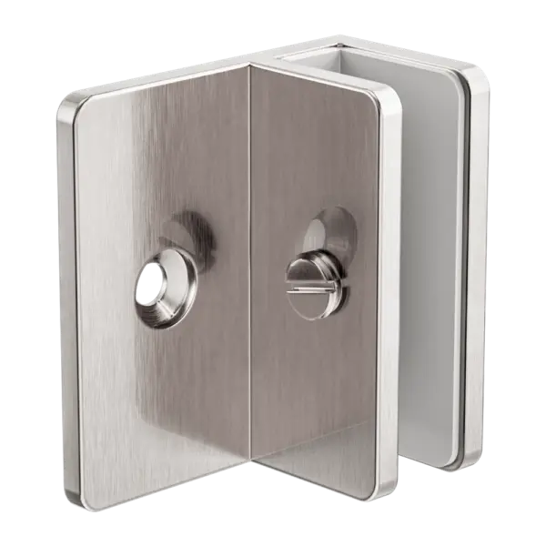 Shower F Bracket 10mm Glass Nero tapware