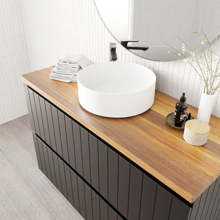 Nelson Wall Hung or freestanding Vanity with top and basin Marquis