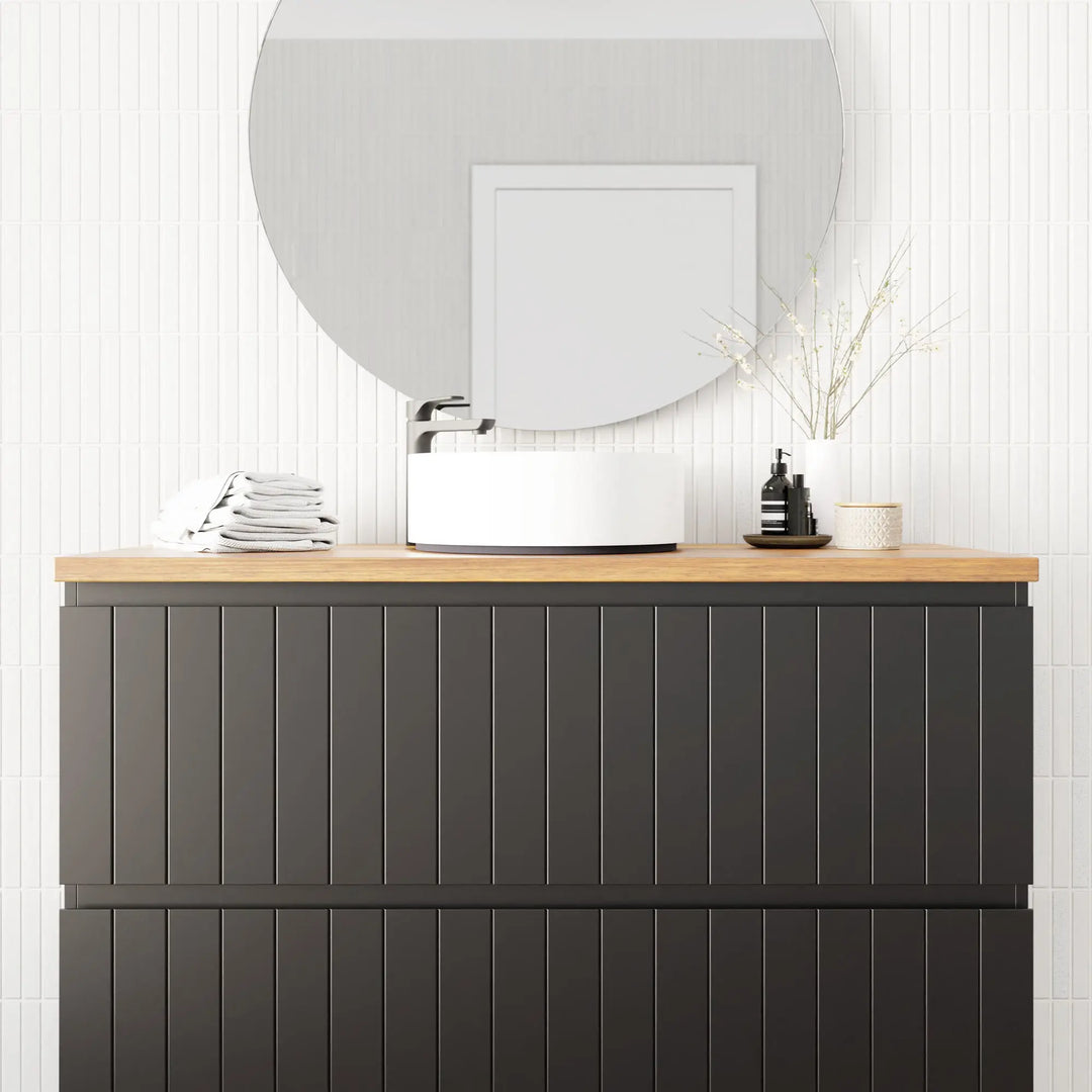 Nelson Wall Hung or freestanding Vanity with top and basin Marquis
