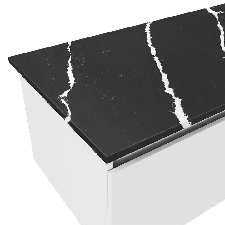 Nero Vena Silica Free Stone Top, Full Slab Fienza