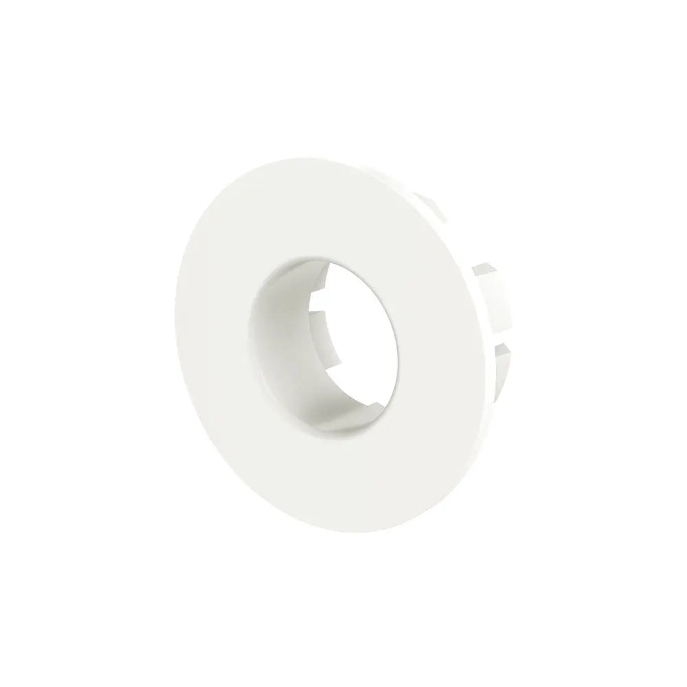 Round Overflow Ring, Matte White Fienza