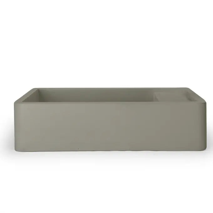 SHELF 01 BASIN wall mounted basin *No Taphole, No overflow* (On display) Nood Co.