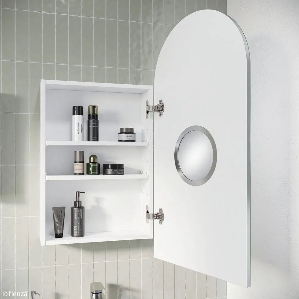 Arch Mirror Cabinet, 450 x 900mm Fienza