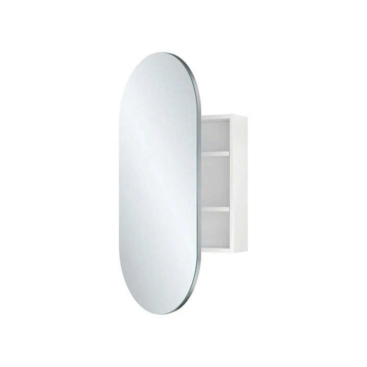 Pill Mirror Cabinet, 450 x 900mm Fienza