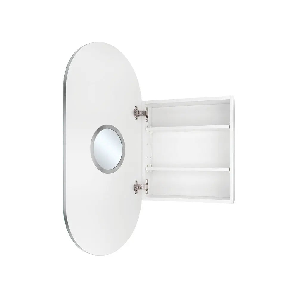 Pill Mirror Cabinet, 450 x 900mm Fienza