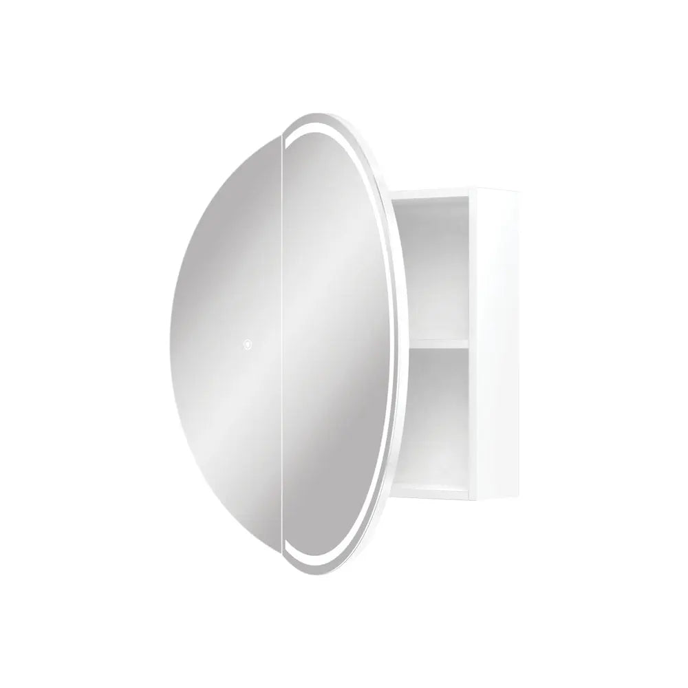 Round Split LED Mirror Cabinet Fienza