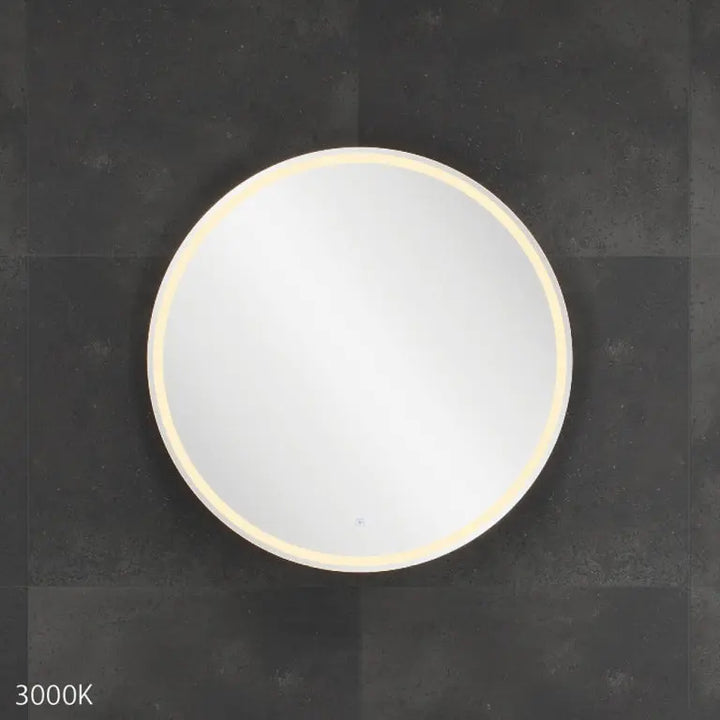 Round LED Mirror Cabinet 750mm Fienza