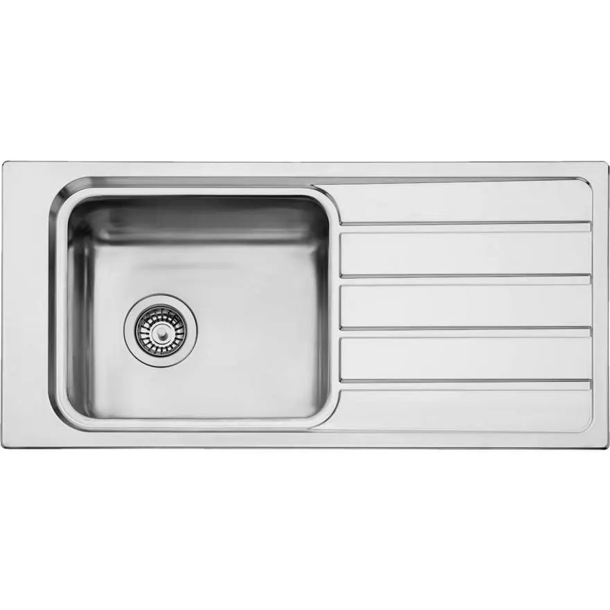 Puro Single Bowl Topmount Care Sink With Drainer Oliveri