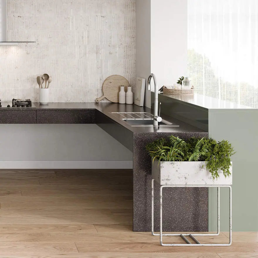 Puro Single Bowl Topmount Care Sink With Drainer Oliveri