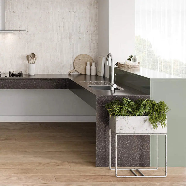 Puro Single Bowl Topmount Care Sink With Drainer Oliveri