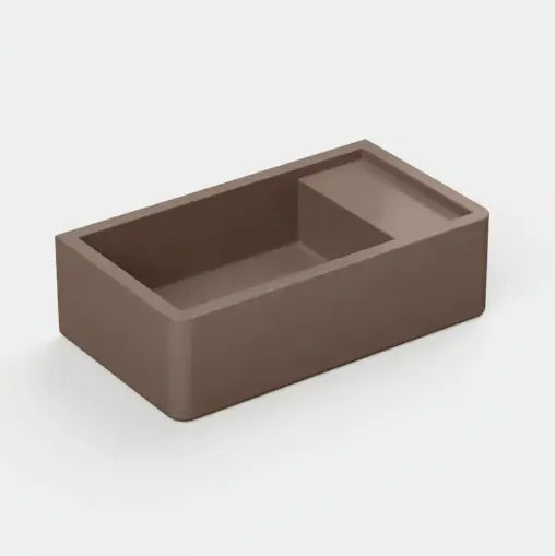 SHELF 01 BASIN wall mounted basin *No Taphole, No overflow* (On display) Nood Co.