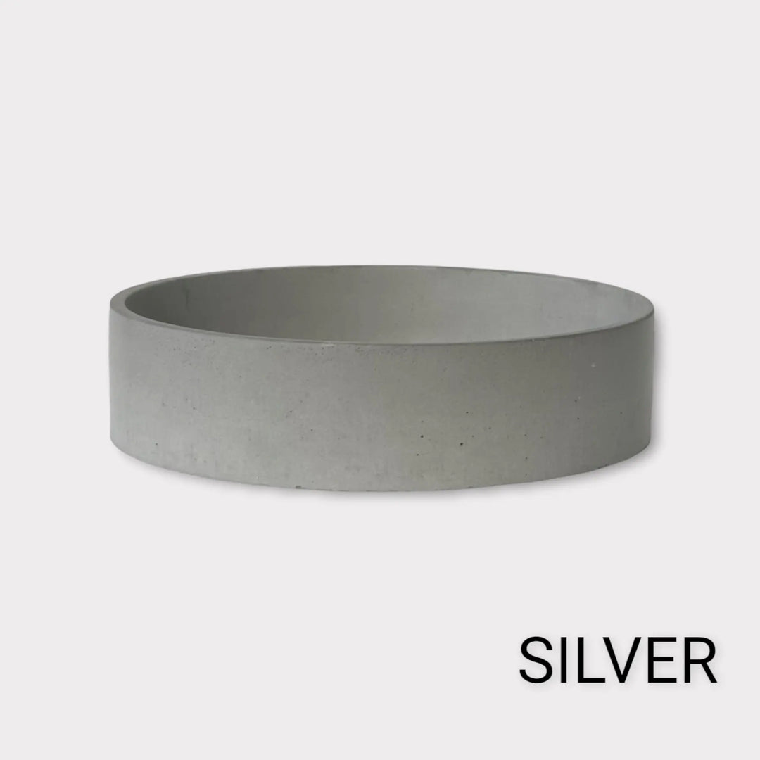 Orb Concrete Basin Above Counter Concrete Republic