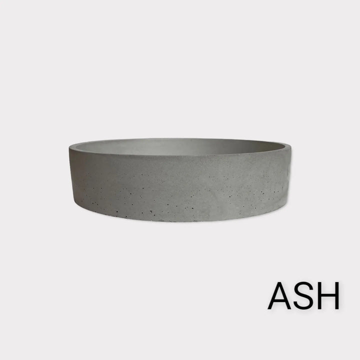 Orb Concrete Basin Above Counter Concrete Republic