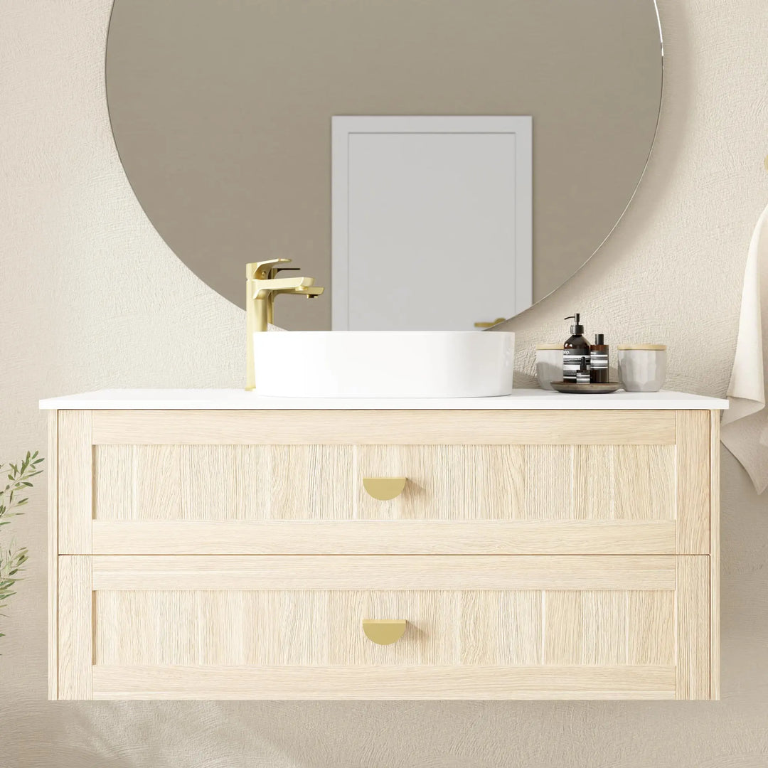 Pier Wall Hung Vanity with top and basin Marquis