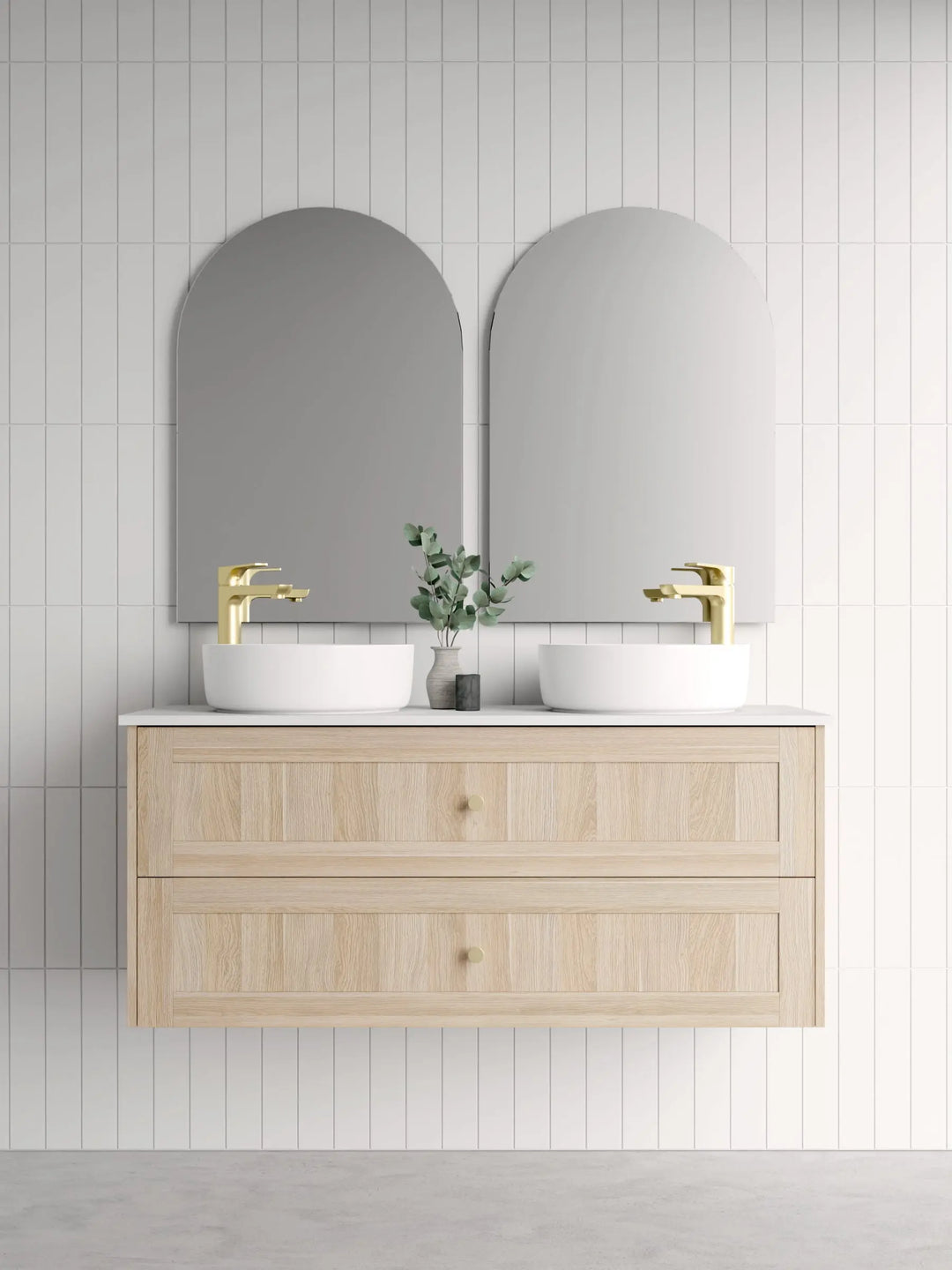 Pier Wall Hung Vanity with top and basin Marquis