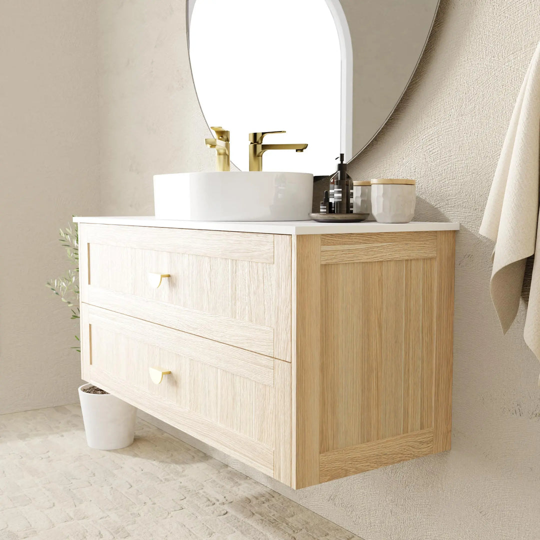 Pier Wall Hung Vanity with top and basin Marquis